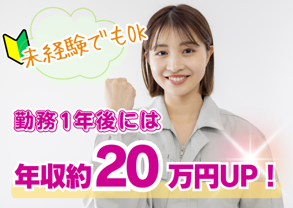 工場での検査スタッフ